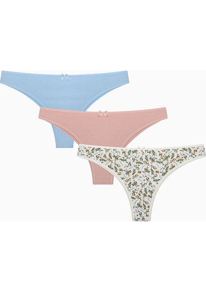 Fresh Autumn Pamuklu 3lü Brazilian Külot