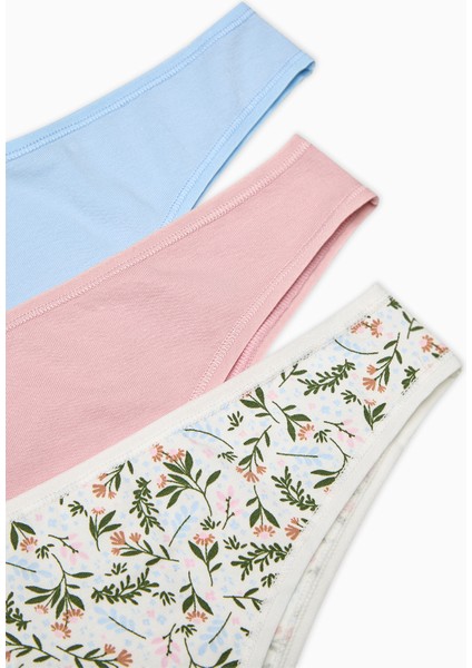 Fresh Autumn Pamuklu 3lü Brazilian Külot