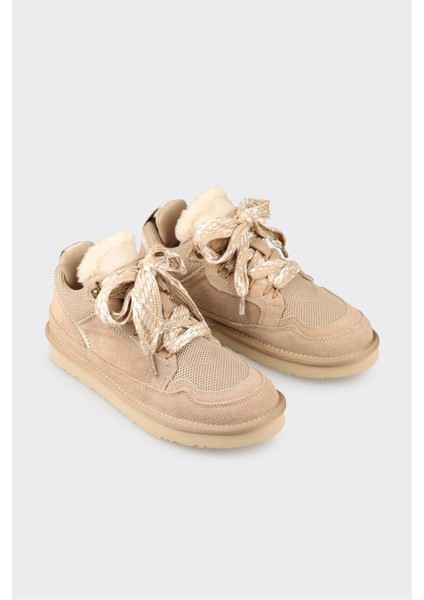 Bej Deri Kadın Günlük Ayakkabı fiyatları