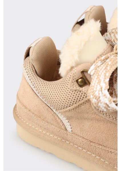 Bej Deri Kadın Günlük Ayakkabı indirimleri
