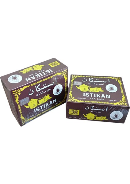 Istikan Tea Bags 1 Paket 100 Adetlik Sallama Çay ( %100 Orijinal Seylan Tea ) modelleri