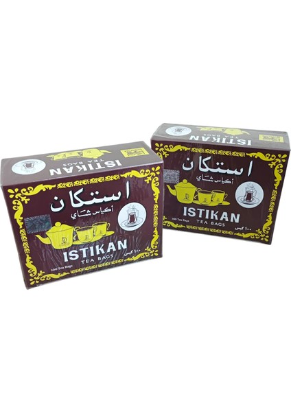 Istikan Tea Bags 1 Paket 100 Adetlik Sallama Çay ( %100 Orijinal Seylan Tea ) fırsatları