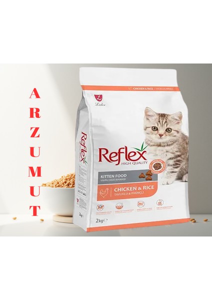 Yavru Kedi Mamasıcat 37/20 Tavuk ve Pirinçli 2 kg +Gimcat Multivitamin 20 gr Hediyeli fiyatları