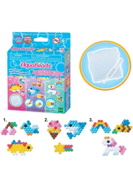 31725 AquaBeads Mini Yaratıcı Set 120 parça +4 yaş