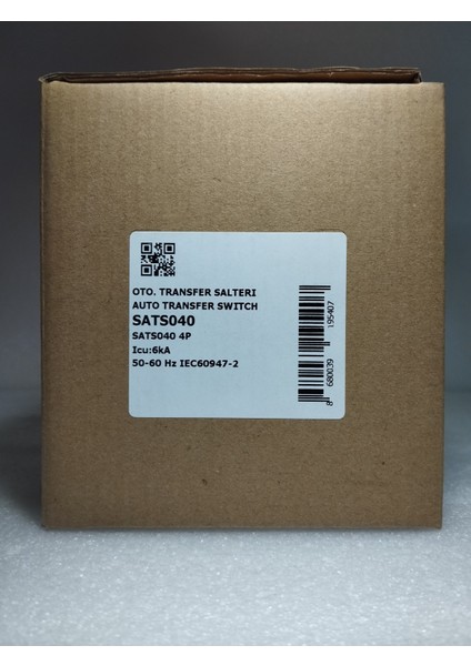 SATS4040 SATS4-125 40A 4p Otomatik Transfer Şalteri