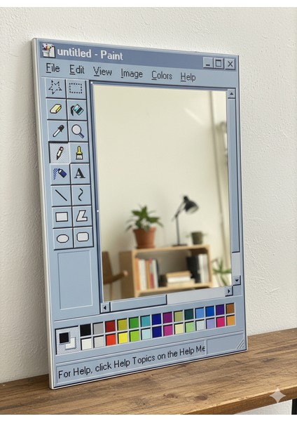 Paint Ayna Paint Temalı Dekoratif Ayna fiyatları
