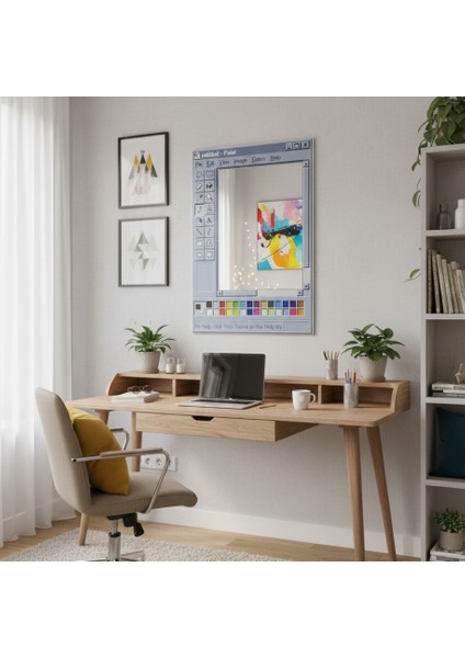 Paint Ayna Paint Temalı Dekoratif Ayna modelleri