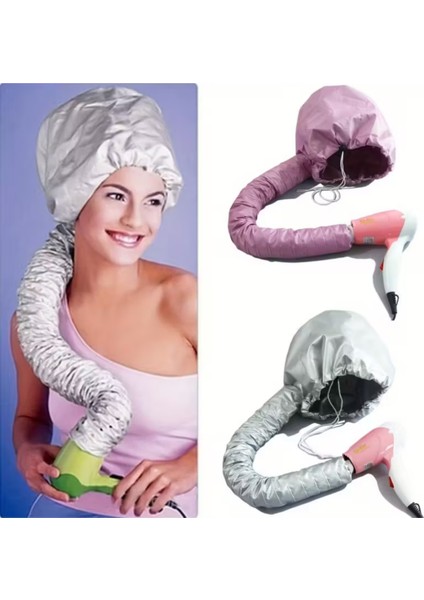 Saç Kurutma ve Şekillendirme Şapkası – Ayarlanabilir Kayışlı, Hızlı Kuruyan Saç Kurutma Makinesi Başlığı | Unisex,tüm Saç Tipleri Için Uygun | Yumuşak Pastel Renkler (Siyah Veya Gri Rastgele Gönderim) fiyatları