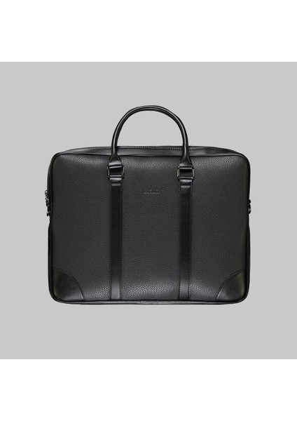 Siyah Askılı Evrak Çantası Siyah