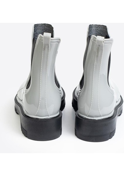 Kadın Parlak Chelsea Yağmur Botu –kalın Taban Bot modelleri