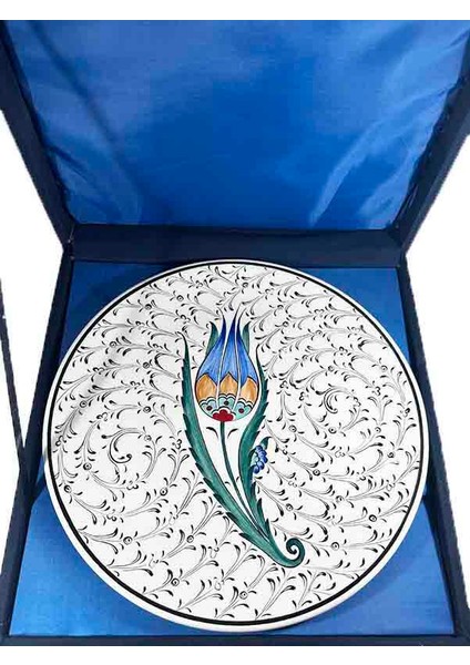 Vıp Lale Desenli Iznik Tabak – Elit Hediyelik Seçim modelleri