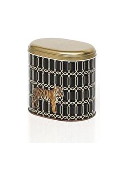 Kaplan Desenli Oval Saklama Kabı 1,7 lt Hava Geçirmez Tasarım ile Uzun Süre Tazelik