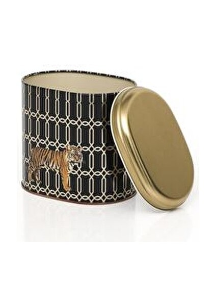 Kaplan Desenli Oval Saklama Kabı 1,7 lt Hava Geçirmez Tasarım ile Uzun Süre Tazelik