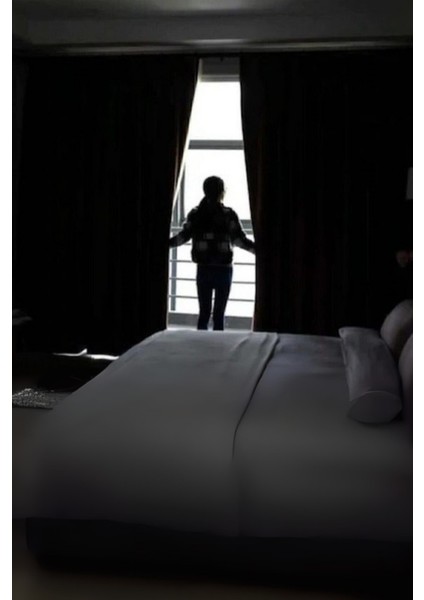 Siyah %100 Güneş Geçirmez Blackout, Karartma Güneşlik, Perde | Pilesiz Dikim, Tek Kanat modelleri