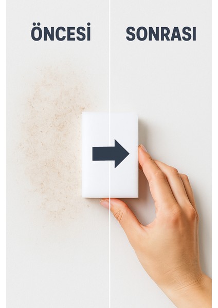 Mucize Sünger Sihirli Magic Sponge Sünger 10 Adet Büyük Boy Kirli Inatçı Leke Çıkarıcı