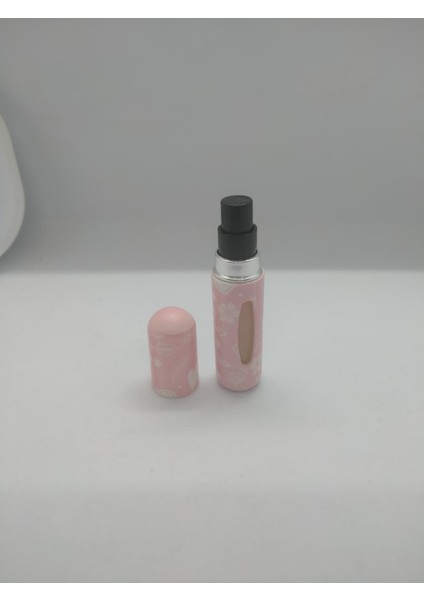 Mini Seyahat Parfüm Dolumlu Atomizer, Taşınabilir Parfüm Sprey Şişesi (Pembe Kalpli) 5 ml modelleri