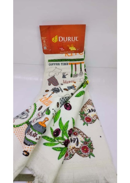 Baskılı Mutfak Havlusu 3lü