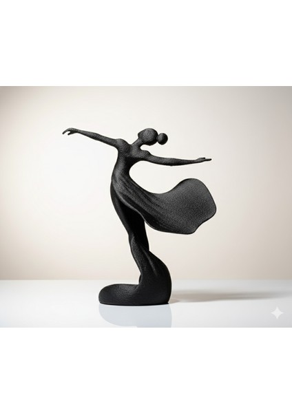 Zarafetin Dansı: 3D Baskı Balerin Figürü (14 Cm) fiyatları