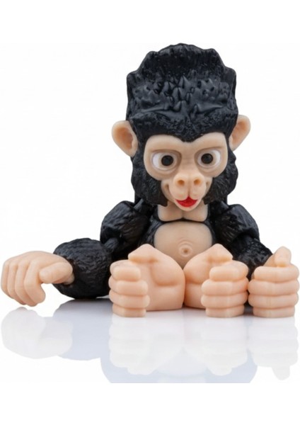 Goril Yavrusu - Flexi Oynar Eklemli 3D Baskı Figür Oyuncak