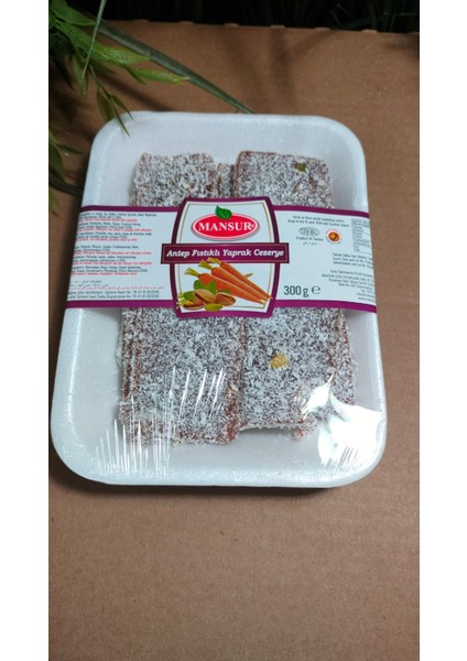 Antep Fıstıklı Yaprak Cezerye 300 G X3