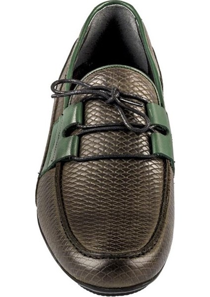 Bağcıksız Yeşil Nubuk Erkek Günlük Ayakkabı 9032 639 755 fırsatları