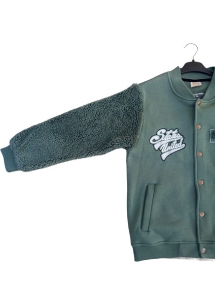 Erkek Çocuk Standart Kalıp Nakış Detaylı 11/15 Yaş Sweatshirt