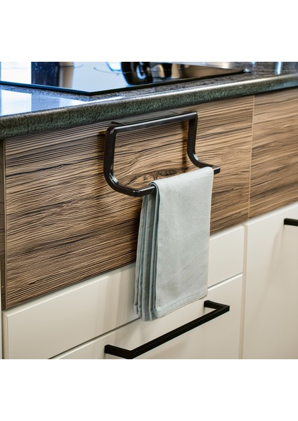 Toallero Havlu Askısı - Siyah