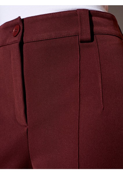 4888 Uzun Pantolon-Bordo fırsatları