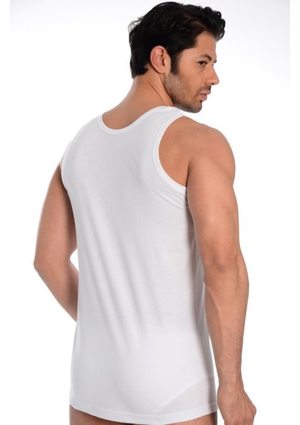 3'lü Set %100 Pamuk Erkek Atlet - Penye Süprem Beyaz Atlet 1011 fırsatları