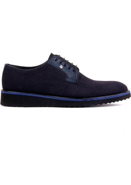 Bağcıklı Lacivert Nubuk Erkek Günlük Ayakkabı 6510 821 908 fiyatları