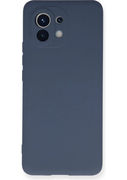 Xiaomi Mi 11 Kılıf Nano Içi Kadife Silikon - Gri