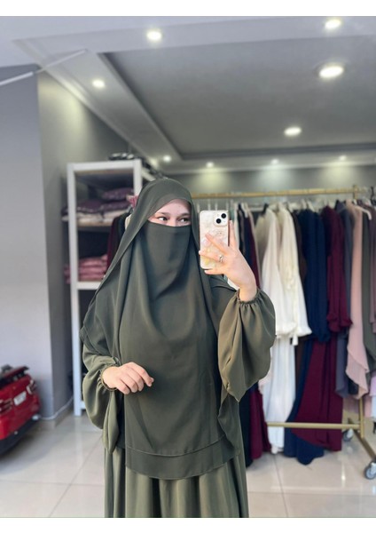 Tesettür Gölgeli Oval Sufle