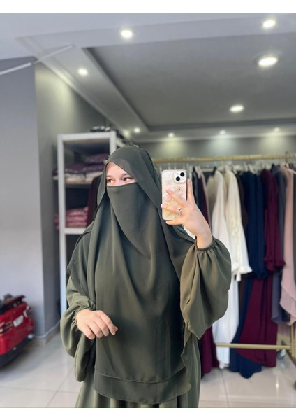 Tesettür Gölgeli Oval Sufle modelleri