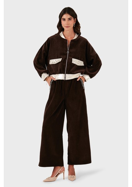 Via Dante Oversize Fit Kolej Yaka Fermuarlı Ceket Bayan Ceket 69143940 fiyatları