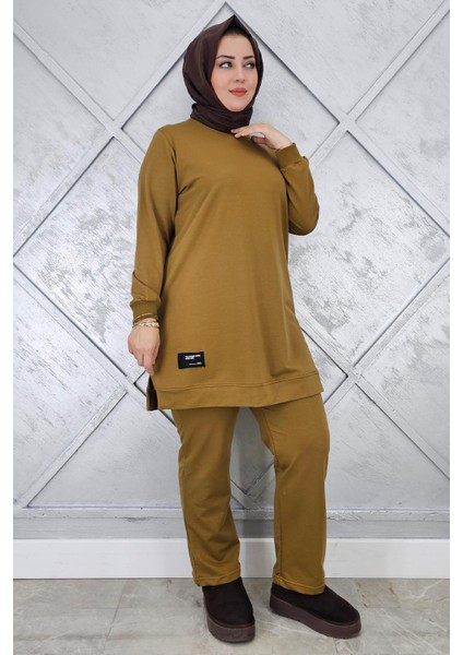 Kadın Kol Cep Detaylı Tesettür Takım