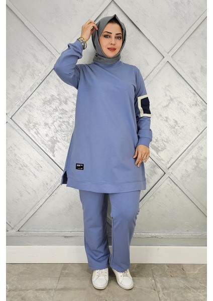 Kadın Kol Cep Detaylı Tesettür Takım modelleri