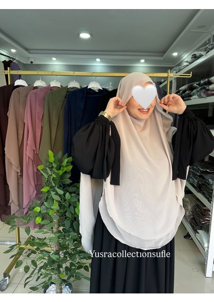 Tesettür Gölgeli Oval Sufle fırsatları