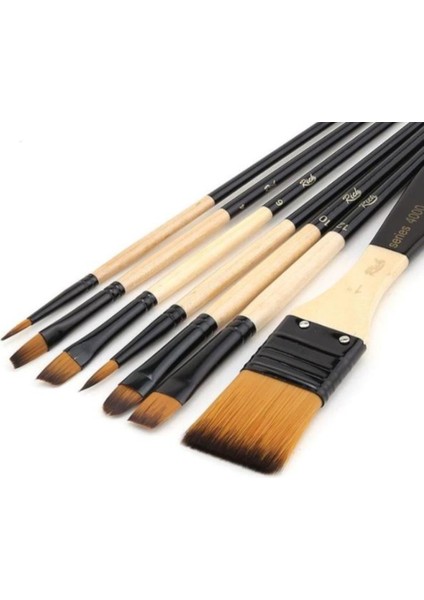 Fanart 12X12 Yağlı Boya Rich Karma Zemin Fırça Set 7'li fiyatları