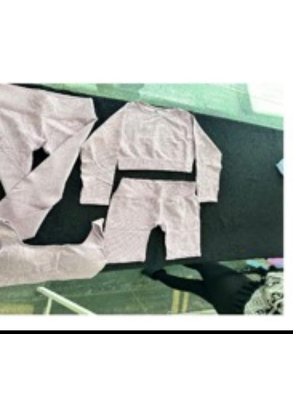 Pilates Yoga Fitness Spor Tayt Takım 4 Lü