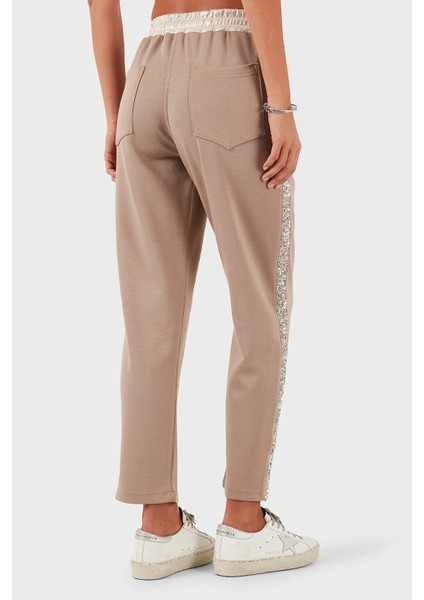 Via Dante Relaxed Fit Normal Bel Düz Paça Pul Detaylı Pantolon Bayan Pantolon 69143450 modelleri
