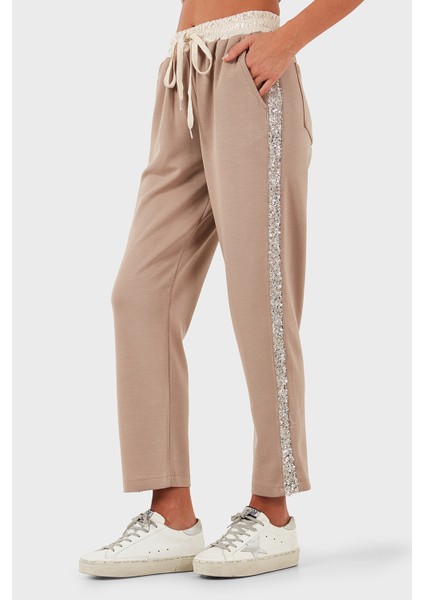 Via Dante Relaxed Fit Normal Bel Düz Paça Pul Detaylı Pantolon Bayan Pantolon 69143450 fırsatları