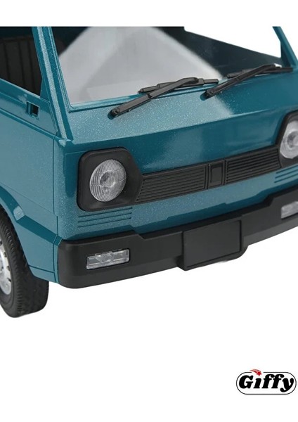 Uzaktan Kumandalı Rc Kamyonet ,buhar Atan, Şarjlı, Ses Efektli, Işıklı, Kapıları Açılan, 2.4 Ghz