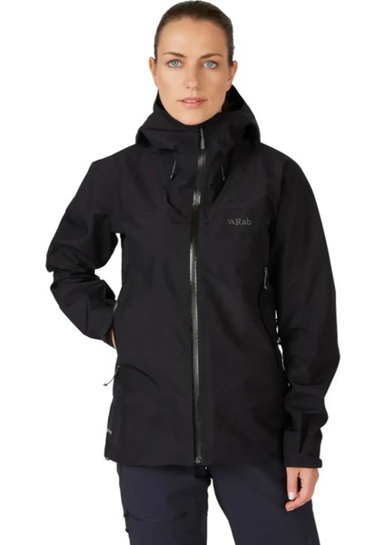 Namche Gore-Tex 3 Katman Kadın Ceket 10(S) - Siyah modelleri