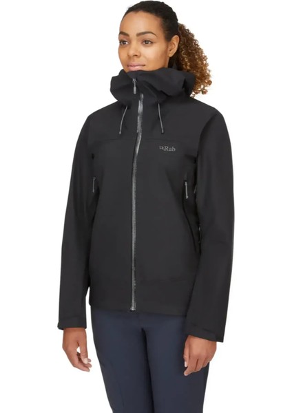 Namche Gore-Tex 3 Katman Kadın Ceket 10(S) - Siyah