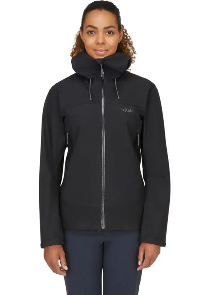 Namche Gore-Tex 3 Katman Kadın Ceket 10(S) - Siyah