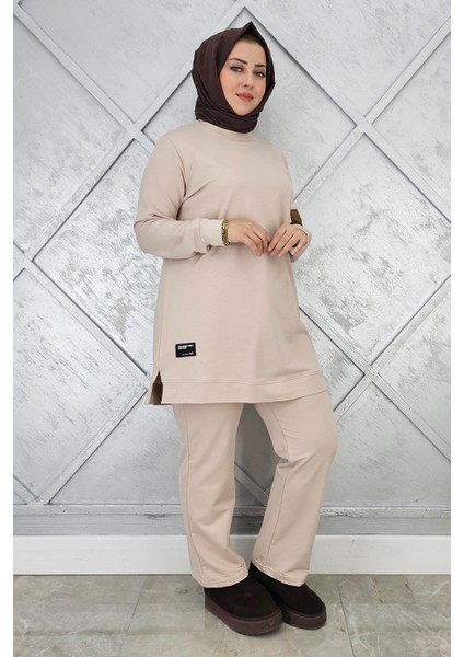 Kadın Kol Cep Detaylı Tesettür Takım