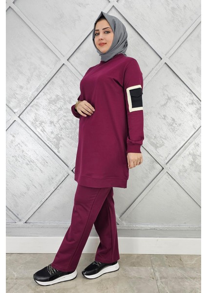 Kadın Kol Cep Detaylı Tesettür Takım fiyatları