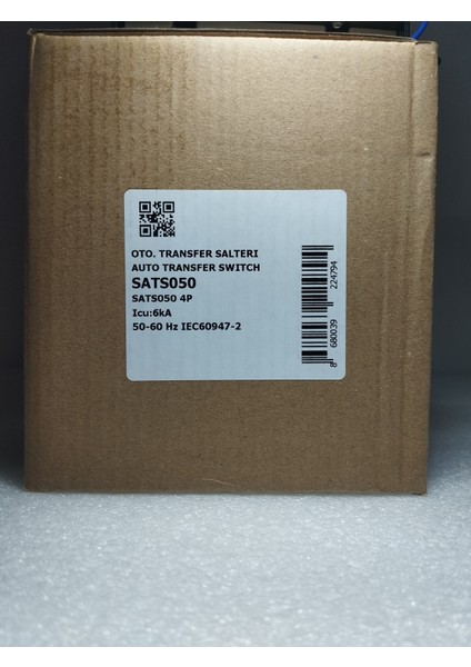 SATS4050 SATS4-125 50A 4p Otomatik Transfer Şalteri