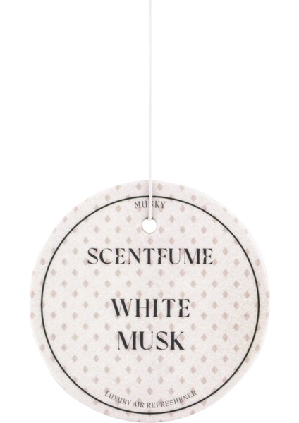 White Musk Koku Kartı - Araç Kokusu - Oto Kokusu - Asmalı Koku fiyatları