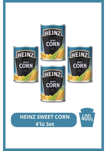 SWEET CORN 400g 4'lü Set